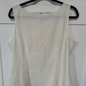 White/Cream Ann Taylor Dress shirt